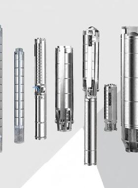 杭州南深方水泵1SJ7IMD22不锈钢多级井潜水-泵配6寸支架