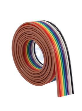 彩.27排线连接线镀锡1铜线彩虹排线28AW26517/0.127正标580G电线