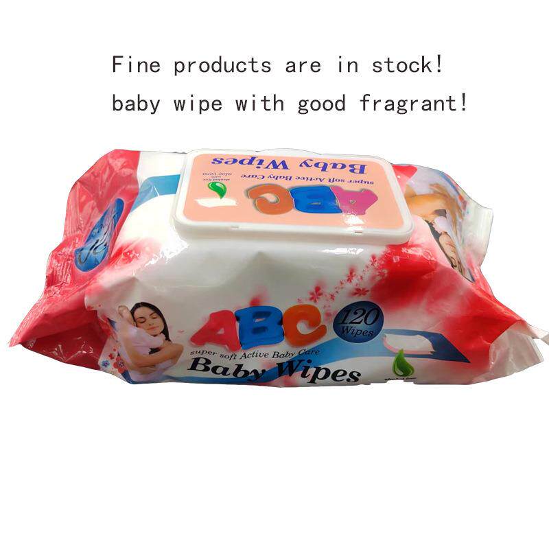 婴儿湿纸巾日常清洁护理湿巾babywipe出口有现货120pcs加香