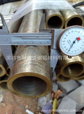 Qsn555耐磨厚壁锡青铜管 铸造大口径青铜套 超簿壁管棒