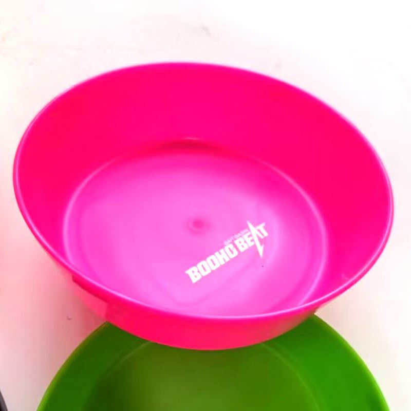 钓鱼开饵盆迷你彩色饵料盆宽口不粘饵拌饵盆拉饵盆三件套垂钓用品