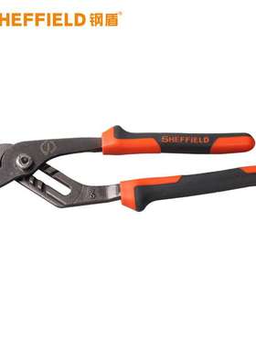 钢盾S044012 水泵钳多功能水管钳鲤鱼钳优质钢材圆管钳子管道