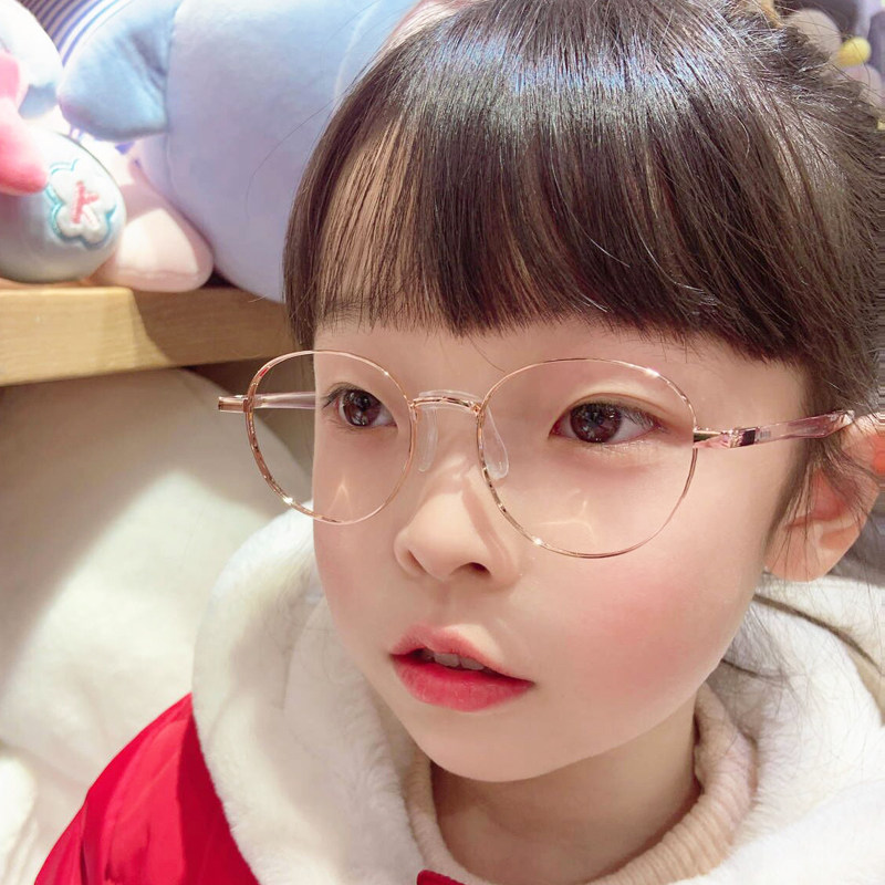 青少年儿童运动近视眼镜散光男初中生配有度数女防蓝光抗辐射