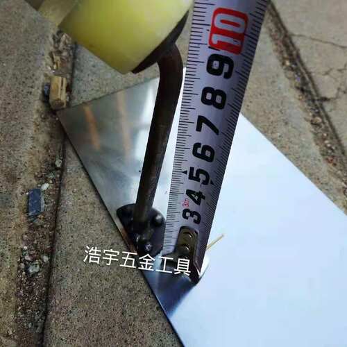 正品包邮 东北麻将不锈钢 大铲 方铲 条铲  砌砖铲刀 瓦工工具