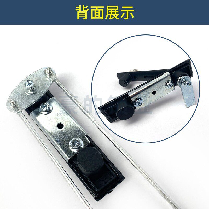 工业机柜天地连杆锁网络机柜门锁配电箱开关控制柜上下拉杆把手锁