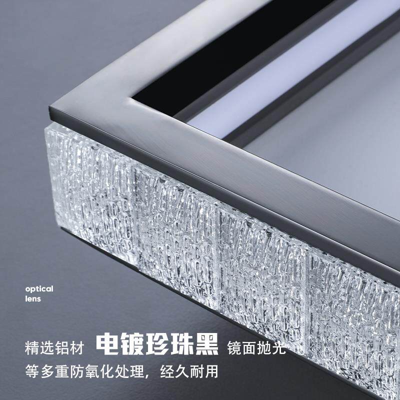 意式极简高级感客厅吸顶灯现代轻奢大气大厅水晶灯具护眼全屋套餐