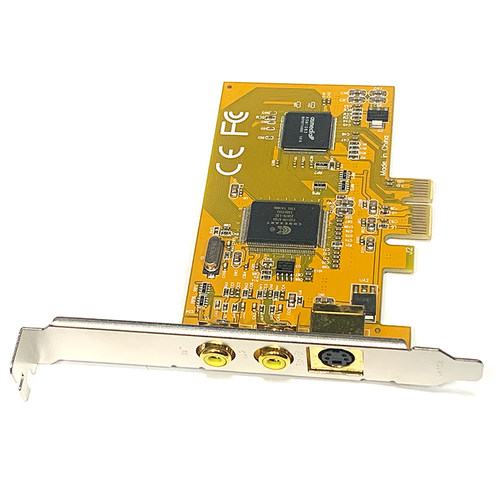 PCIE转AV 高清视频采集卡PCI-E AV采集卡适合于监控设备878A