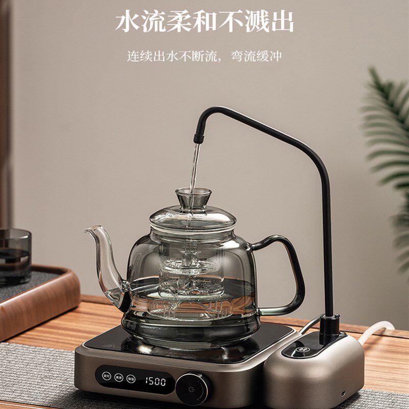2025新款充电式抽水器桶装水上水器饮水机电动智能桌面自动取水泵