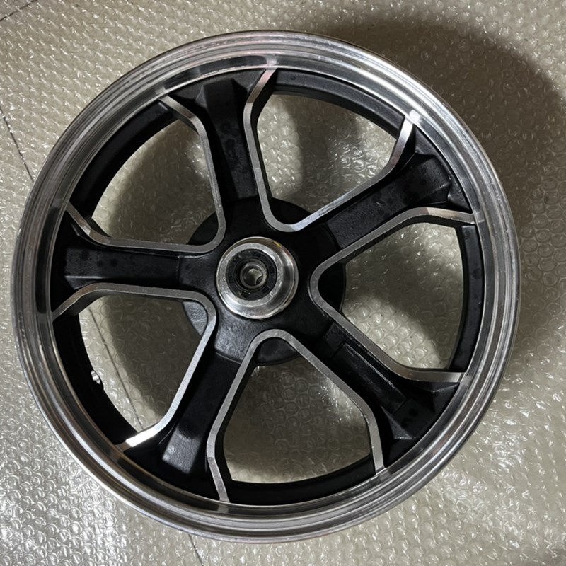 电动车轮毂16寸碟刹前轮前钢圈铝圈16X2.50前轮毂16寸碟刹前轮圈