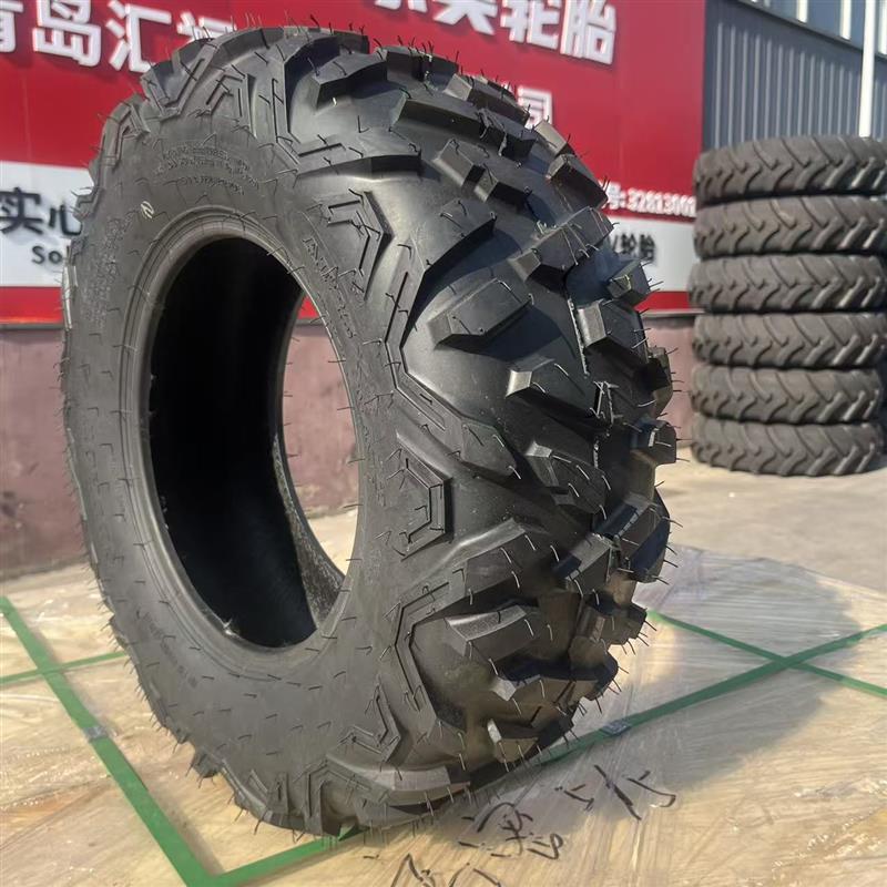 ATV卡丁车沙滩车轮胎25* 24x8-12 24X10-12寸春风450UTV真空A字花