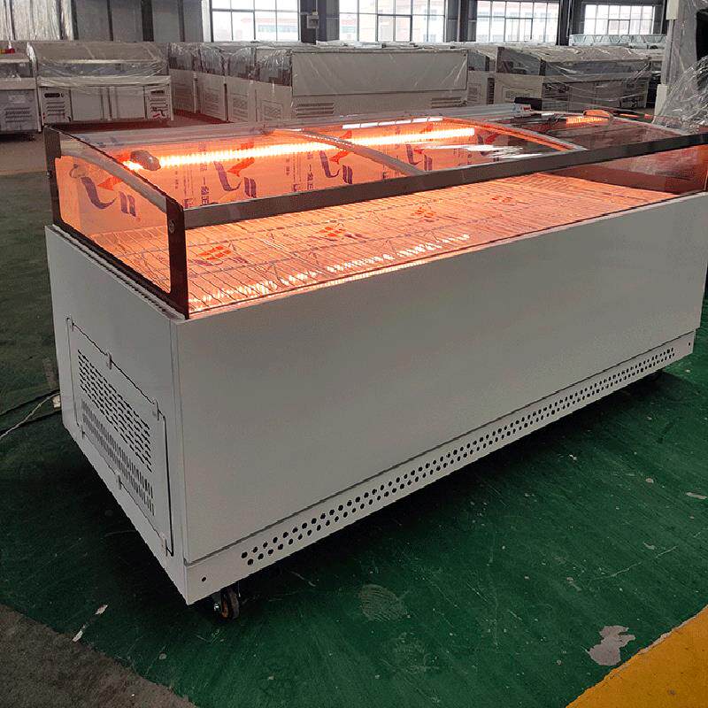 熟食鸭脖凉菜卤肉柜水果串串鲜肉烧烤直冷保鲜双温商用加宽展示柜