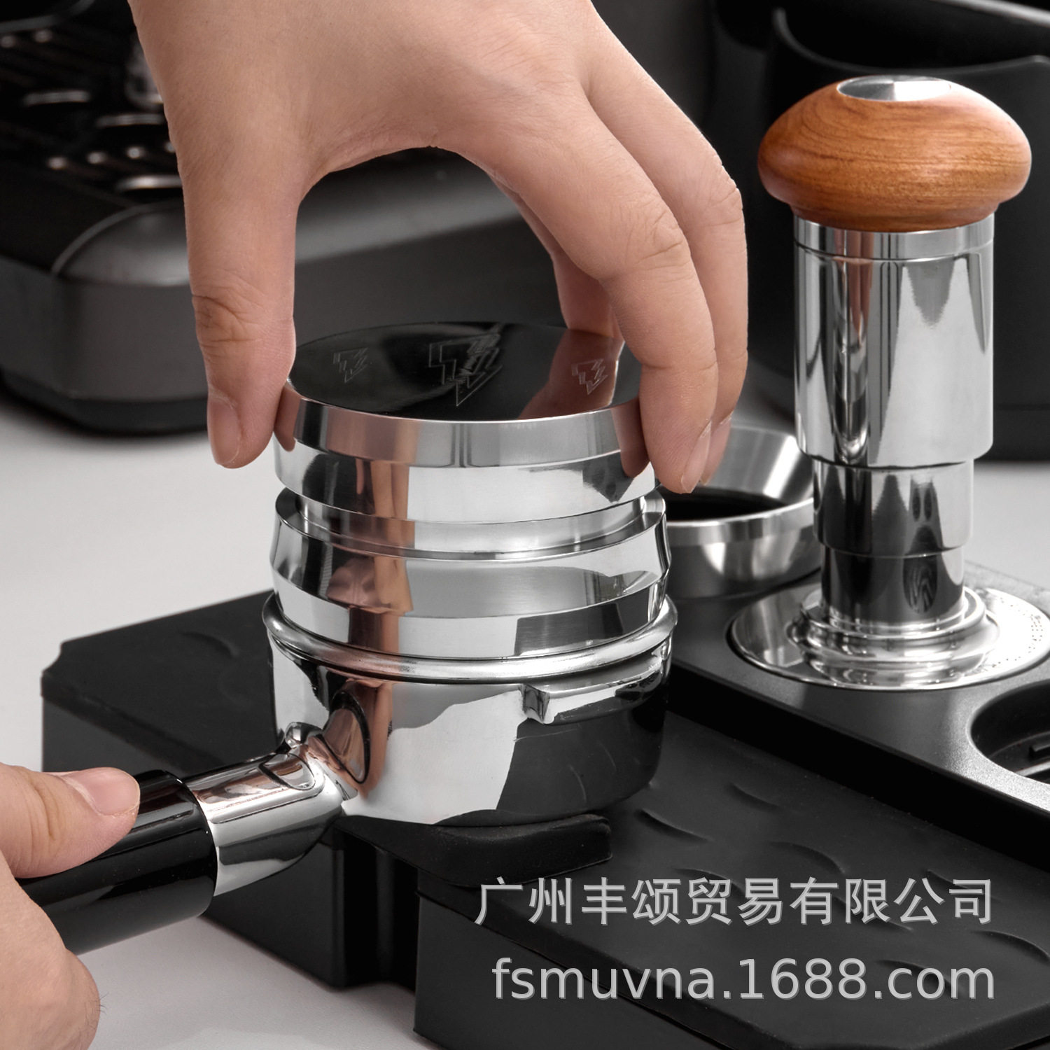 咖啡重力布粉器不锈钢布粉压粉二合一意式布粉压粉器自重力填压器,电子元器件市场,电线扎带/束线带,淘宝优惠券,粉丝福利购,淘宝优惠卷