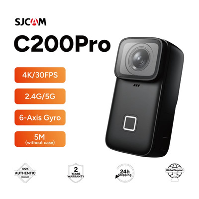 SJCAM速影 C200 Pro运动相机裸机防水防抖