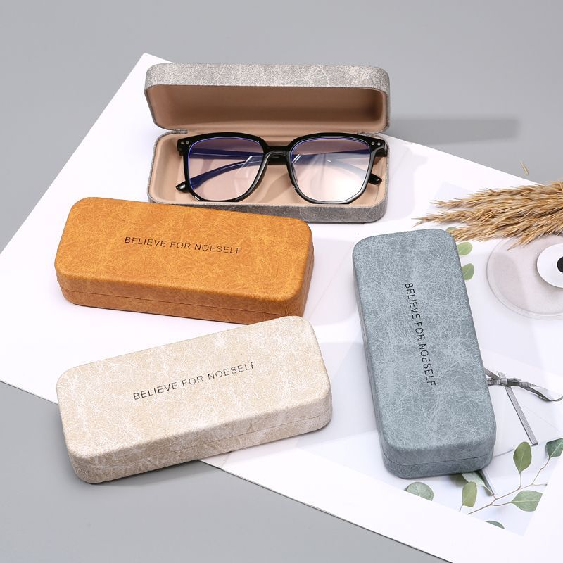 中国风眼镜盒男女学生高颜值少女心便携式近视眼睛盒子简约