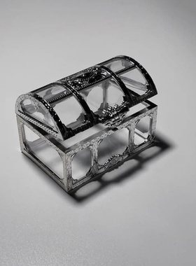 番多拉的盒子!装点糖果!透明宝箱收纳首饰盒娃娃配件儿童玩具个性