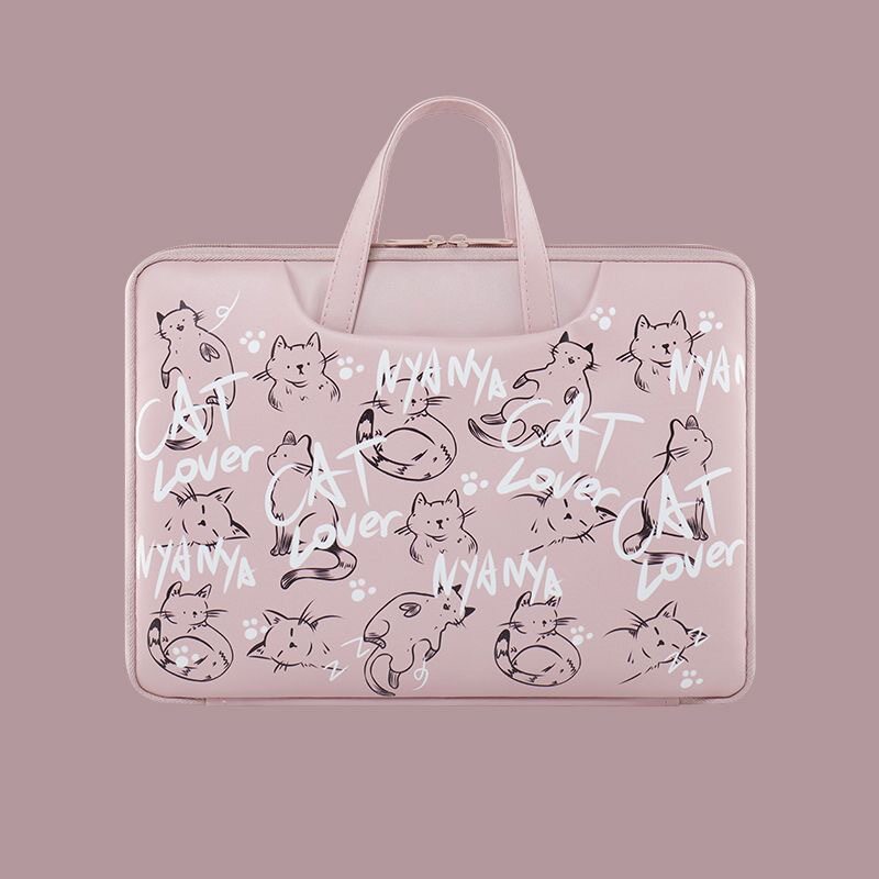 可爱卡通防水电脑包女手提电脑包2026新款高颜值笔记本内胆包适用于MacBook苹果华为电脑包防摔防震好看的