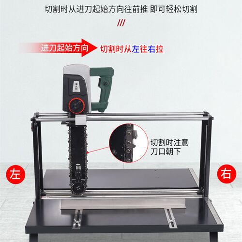 新款台式电动加气块切砖机可携式加气砖切割机泡沫轻质砖切割工具