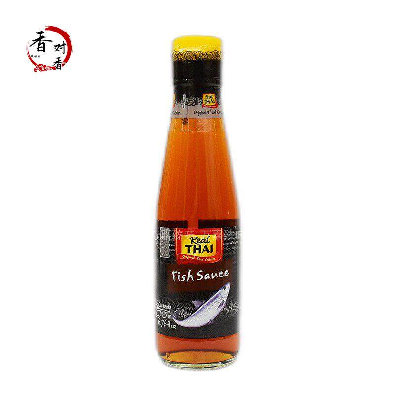 泰国进口 丽尔泰鱼露200ml蒸鱼酱油海鲜调味fish sauce
