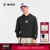 ATELIER全明星刺绣LOGO连帽套头衫 26新款 NBA 男女休闲情侣卫衣