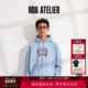 连帽套头衫 25夏季 复古刺绣卫衣 ATELIER男士 宽松阔版 新品 NBA