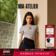 库兹马联名 抑菌短袖 NBA KUZMA羊毛修身 ATELIER KYLE t恤女