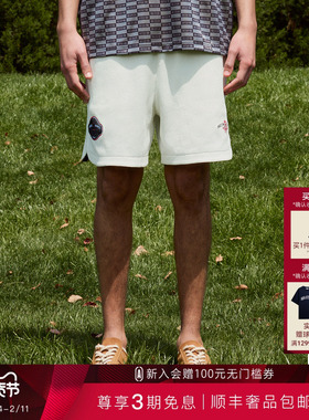 25新款NBAA火箭灰熊马刺队直筒运动裤宽松透气华夫格男士休闲短裤