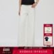 新款 NBA ATELIER森林狼棉质裤 25秋季 子白色宽松阔腿简约休闲女裤