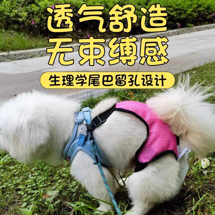 「捡屎神器」狗礼貌裤狗狗防尘裤挂脖收便裤袋宠物瘫痪粪袋