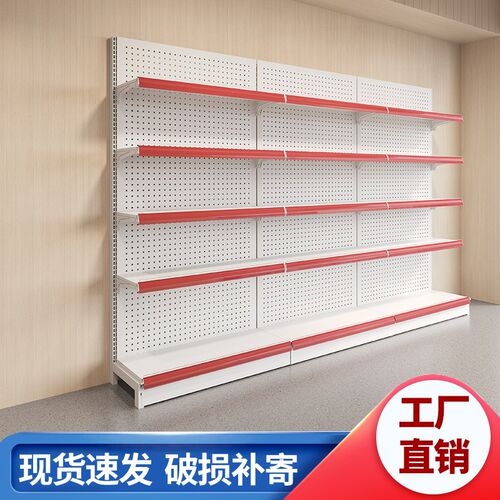 洞洞板超市货架手机配件饰品商超工具渔具单线挂钩加粗加厚展示架