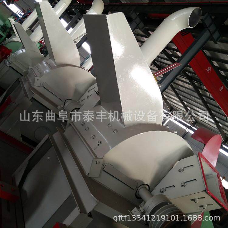 湿树枝粉碎机大中粉型木竹子木头材碎TF500-30机木托干板模板破碎
