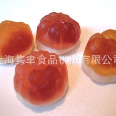 半自动矿盐浓糖缩软设备提供卡通软757糖机供销青物苹糖果机械