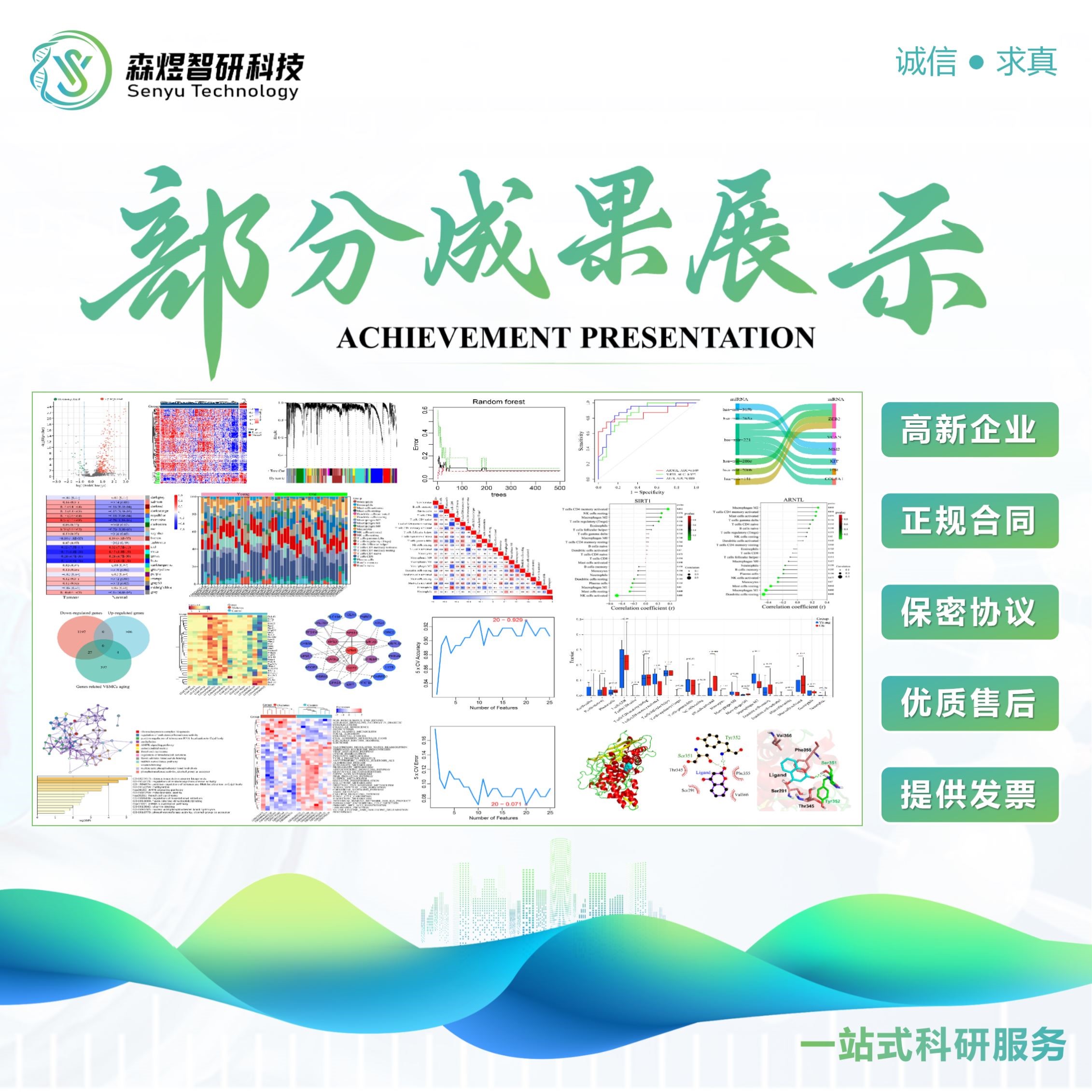 医学生信分析TCGA GEO数据挖掘1-8分转录组学测序单项整体服务
