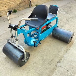 农田大棚压地大蒜压地机汽油电动压实麦田农用小麦镇压平地机草坪