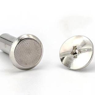 304不锈钢子母铆钉扣对锁螺丝公母对接螺丝双面字母账本相册钉M5