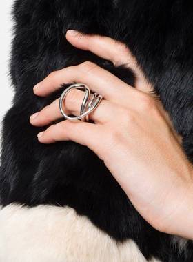 极速HUANZHI 2022 New Cool Hollow Out Geometry IRrregular Dis