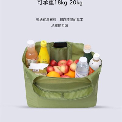 极速便携式可折叠收纳p袋买菜方便袋兜子手提用帆布袋大布包大容