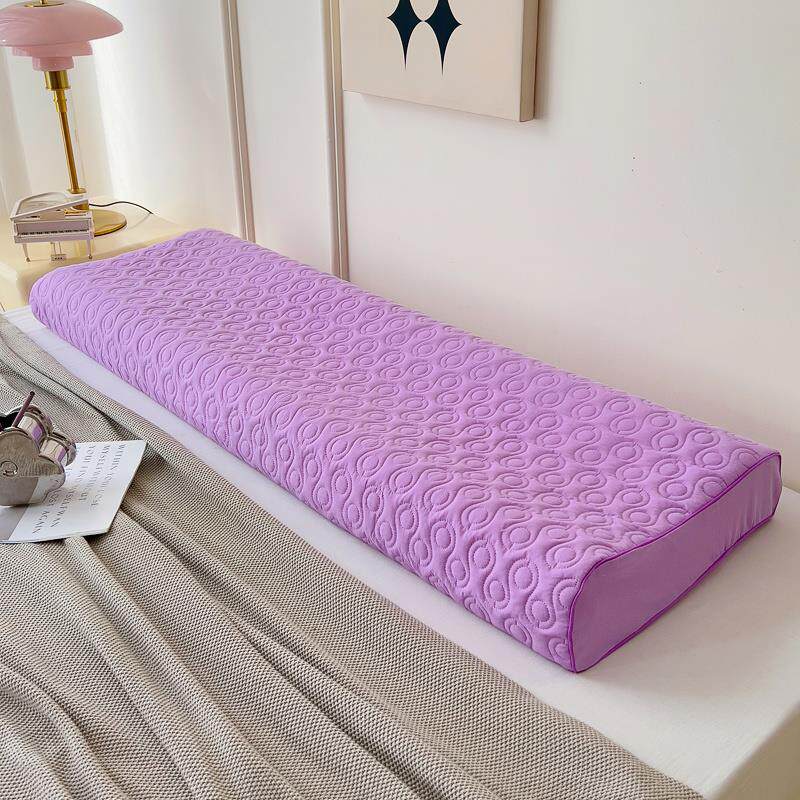 极速柏娅a缇乳胶专用枕套【没有枕芯】全棉长枕套纯棉记忆枕橡胶