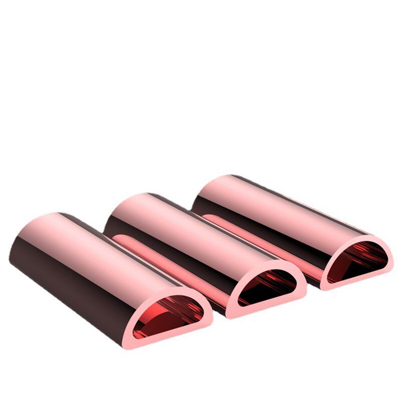 极速T2 紫铜半圆管纯铜D形导热w导电新能源铜管可代加工10mm-175m