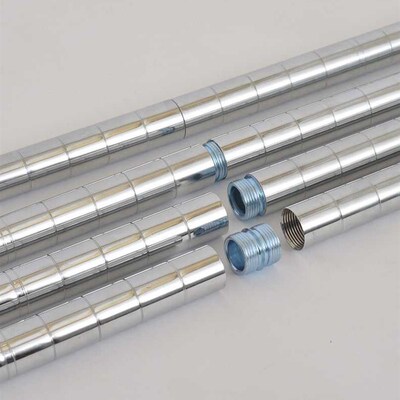 极速川井(WELLAND)置物架散件工业F货架立柱配件25mm管径层架支