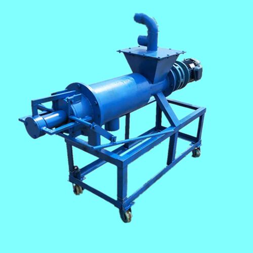 极速猪粪a干湿分离机 粪便固液分离挤干机 螺旋斜筛式脱水机