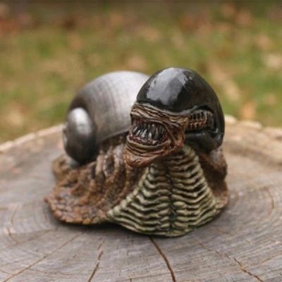 极速Resin Ofrnaments Aliens Snail Statue Figure Statues Mode
