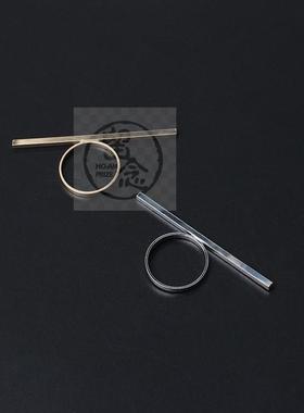 极速。Fashion ol wonmens simple one line long ring  versati