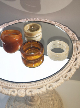 极速Korea Fashion Vintage SimplAe Aesthetic Acetate Colorful