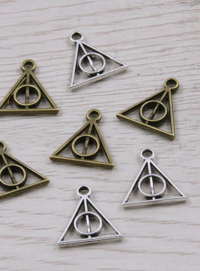 极速30pcs Charms Hnallows Deathly Antique Pendants For DIY J