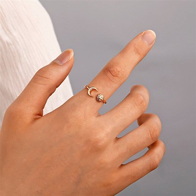 极速-Zhucyue new jewelry niche design retro simple opening a