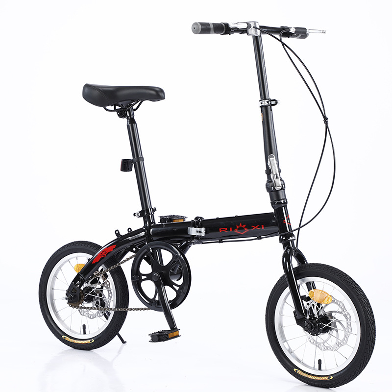 极速14寸变速折叠l自行车16寸超轻可携式成人小孩男女式单速小型