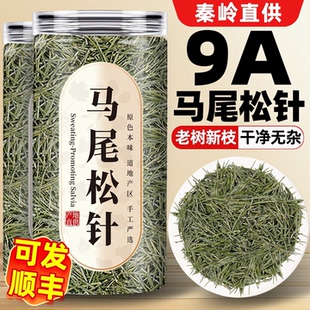 秦岭松针茶官方旗舰店白松特级正品野生的功效中药材五针松干老树