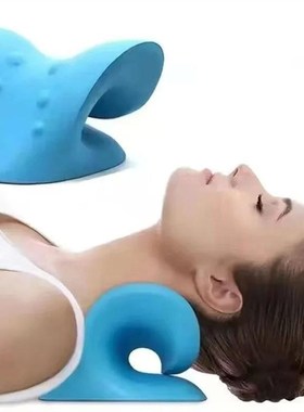 Neck Massage Pillow Neck Shoulder Cervical Chiropractic Trac