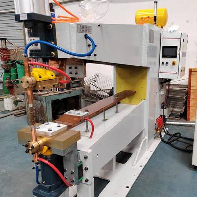 山东炬源DTM220中频自动点焊机逆变直流不锈钢米勒板冷水板点焊机