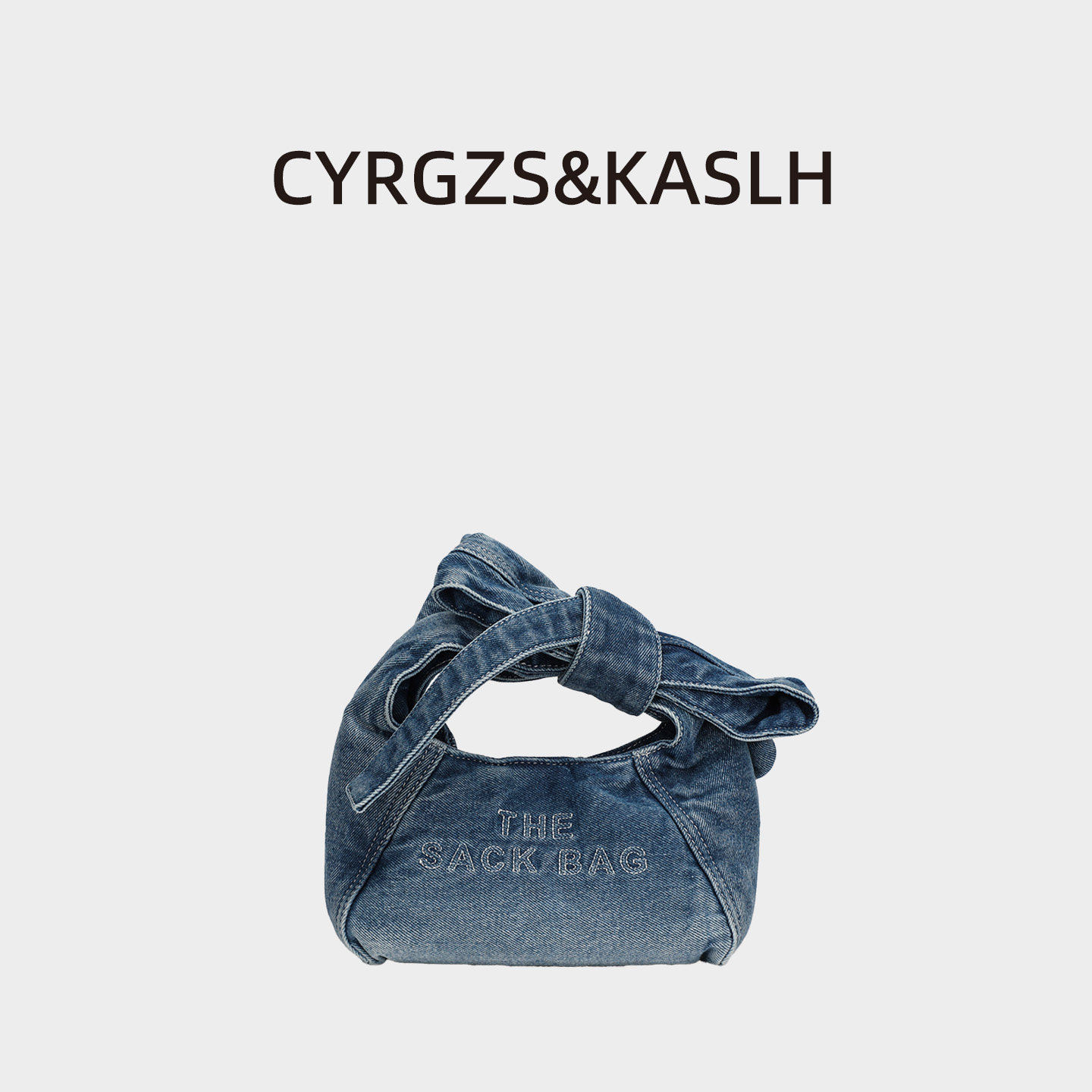 丹宁牛仔包包女2026新款高级感手提包单肩包小众设计感斜挎包女包